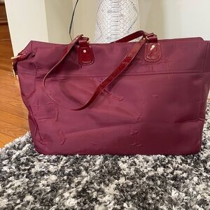 Estee Lauder Red Tote Bag Spacious and Durable
